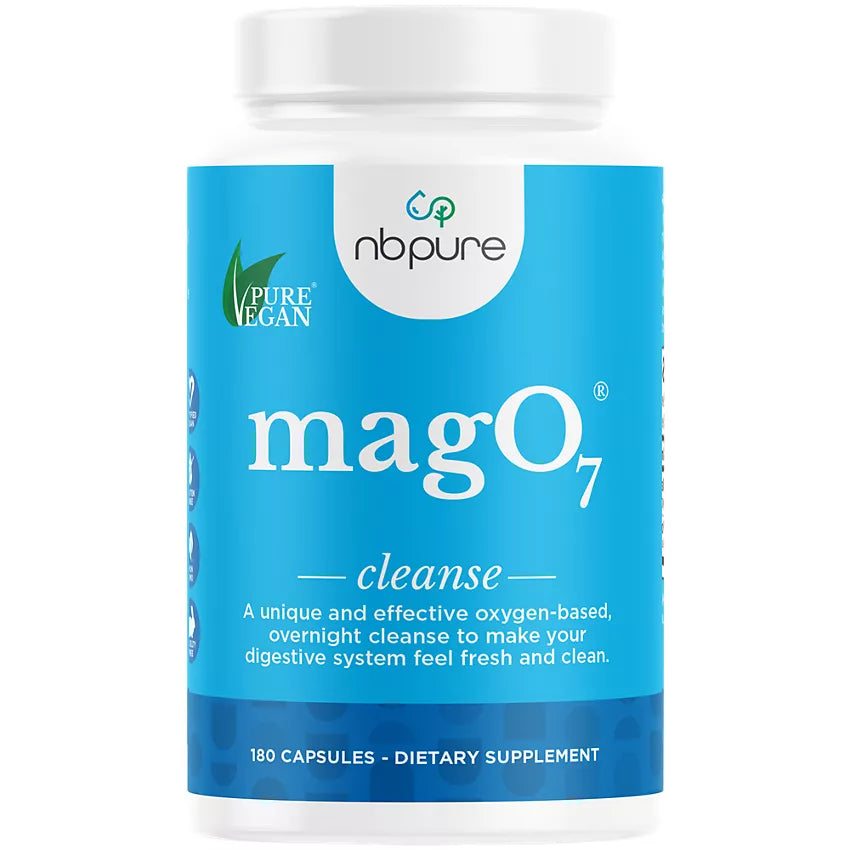 NB Pure- Mag O7 Ultimate Oxygenating Digestive System Cleanser (180 Vegetable Capsules)