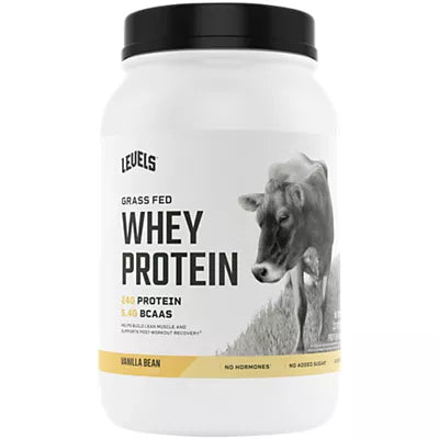 Levels Nutrition Grass Fed Whey Protein - Vanilla Bean (2 Lbs. / 28 Servings)
