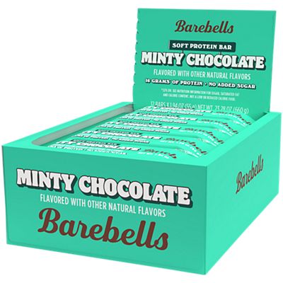 Barebells Soft Protein Bar - Minty Chocolate (12 Bars)