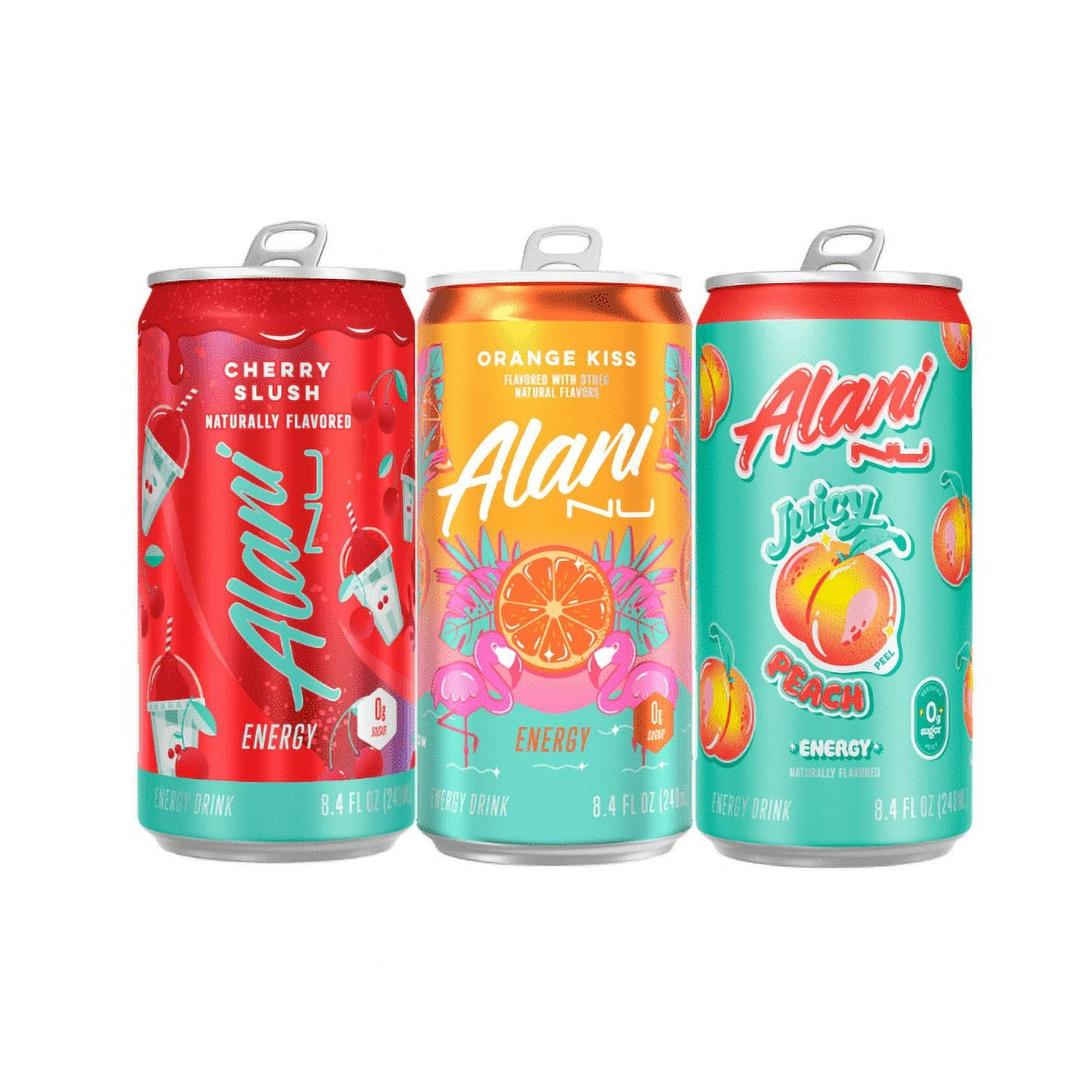 Alani Nu-NEW-Alani Nu Energy Drink Variety Pack|8.4oz 12-pack Variety-(12 Cans)