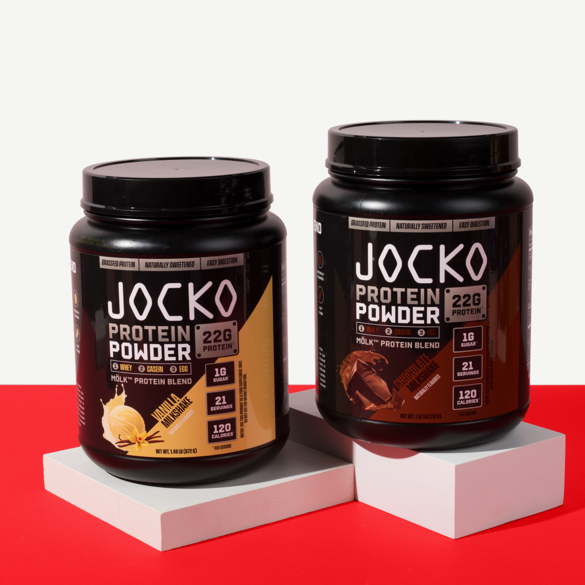 Jocko Molk Chocolate Protein Powder-21 Servings