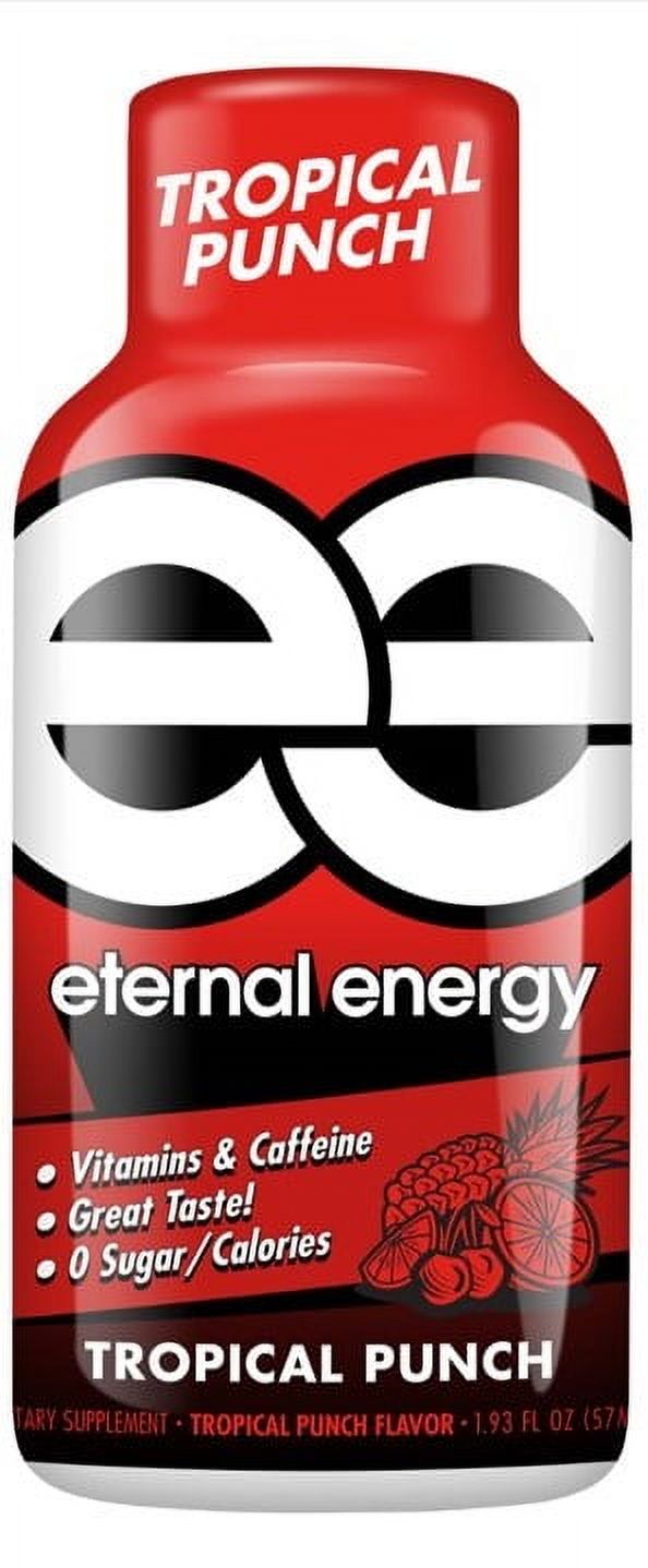 Eternal Energy|Eternal Energy Premium Energy Shot|Tropical Punch-(1.93 fl oz, 6 count)