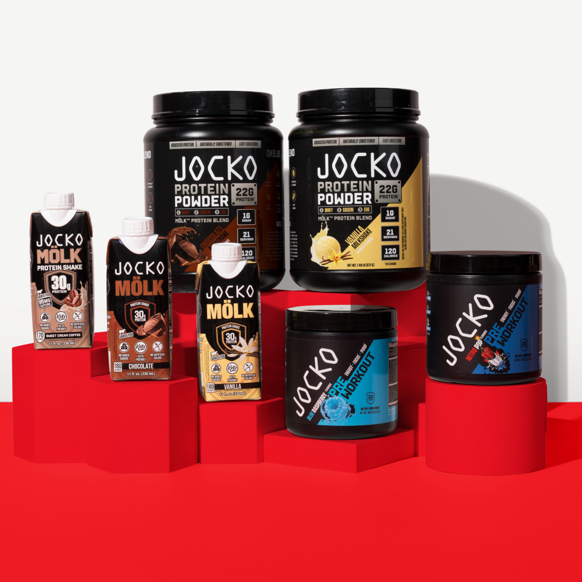 Jocko Molk Chocolate Protein Powder-21 Servings