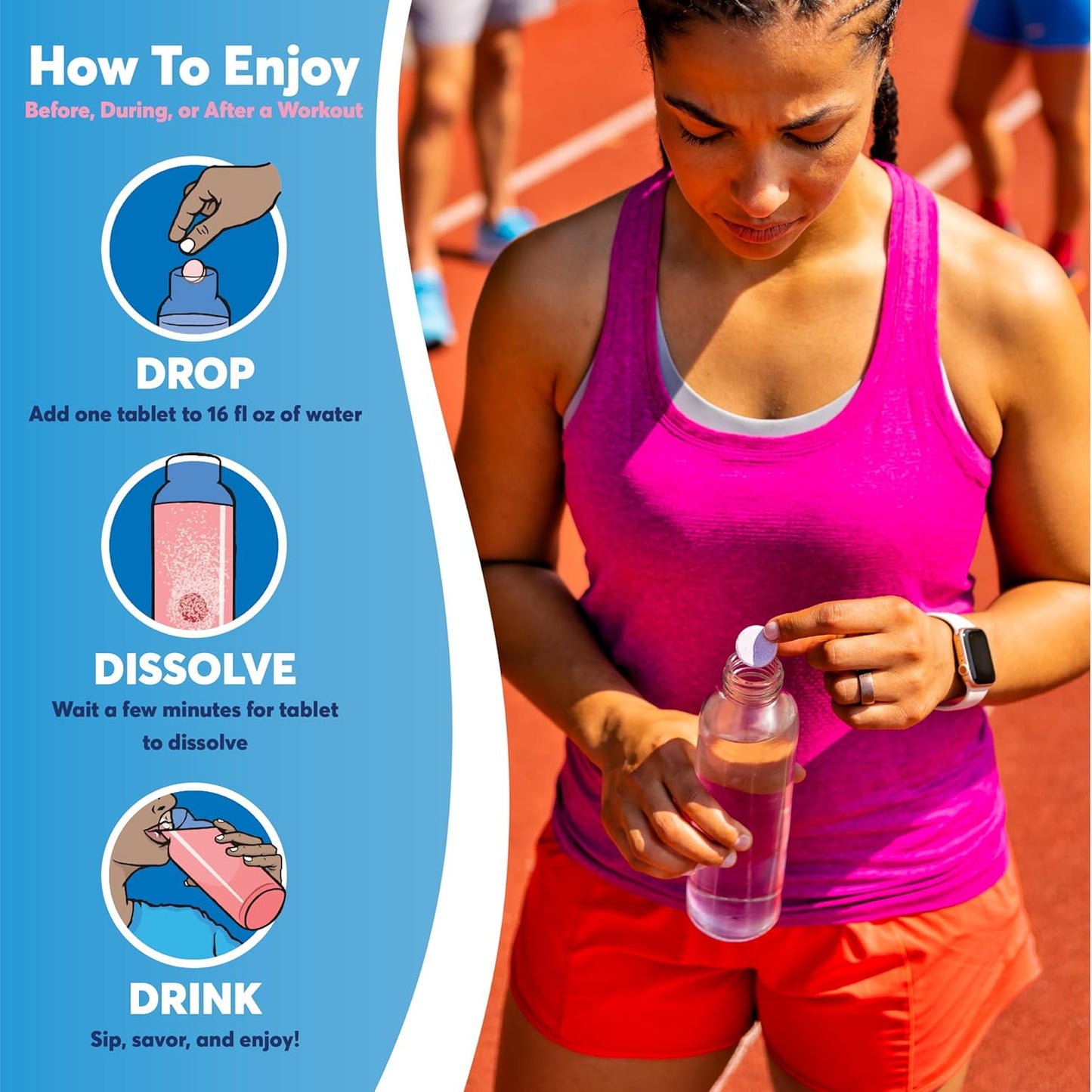 Nuun | Sport Hydration Electrolyte Tablets - Citrus Fruit | 40 Total Servings(4 Pack )