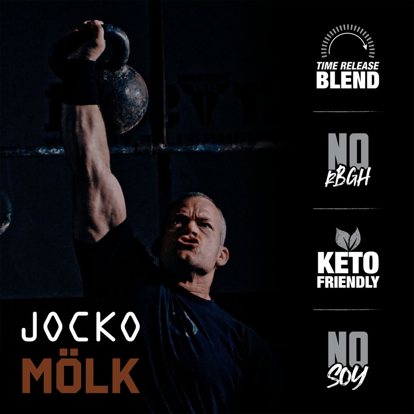 Jocko Molk Chocolate Protein Powder-21 Servings