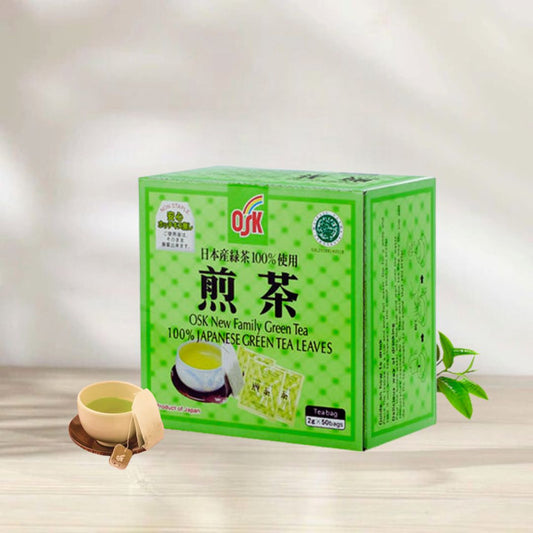 Premium Japanese Green Tea Bags with Chlorella – 100% Japan Imported, No Sugar, Award-Winning Healthy Detox Tea, Individually Packed