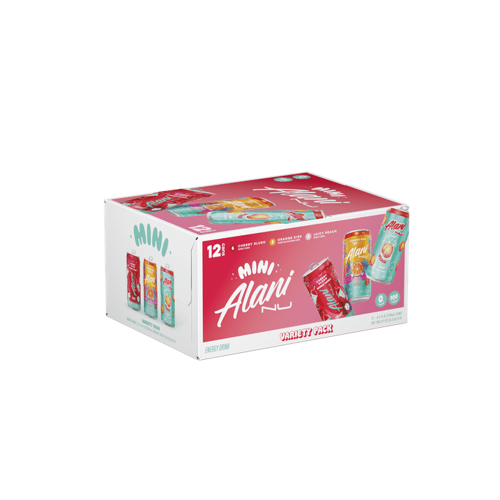 Alani Nu-NEW-Alani Nu Energy Drink Variety Pack|8.4oz 12-pack Variety-(12 Cans)