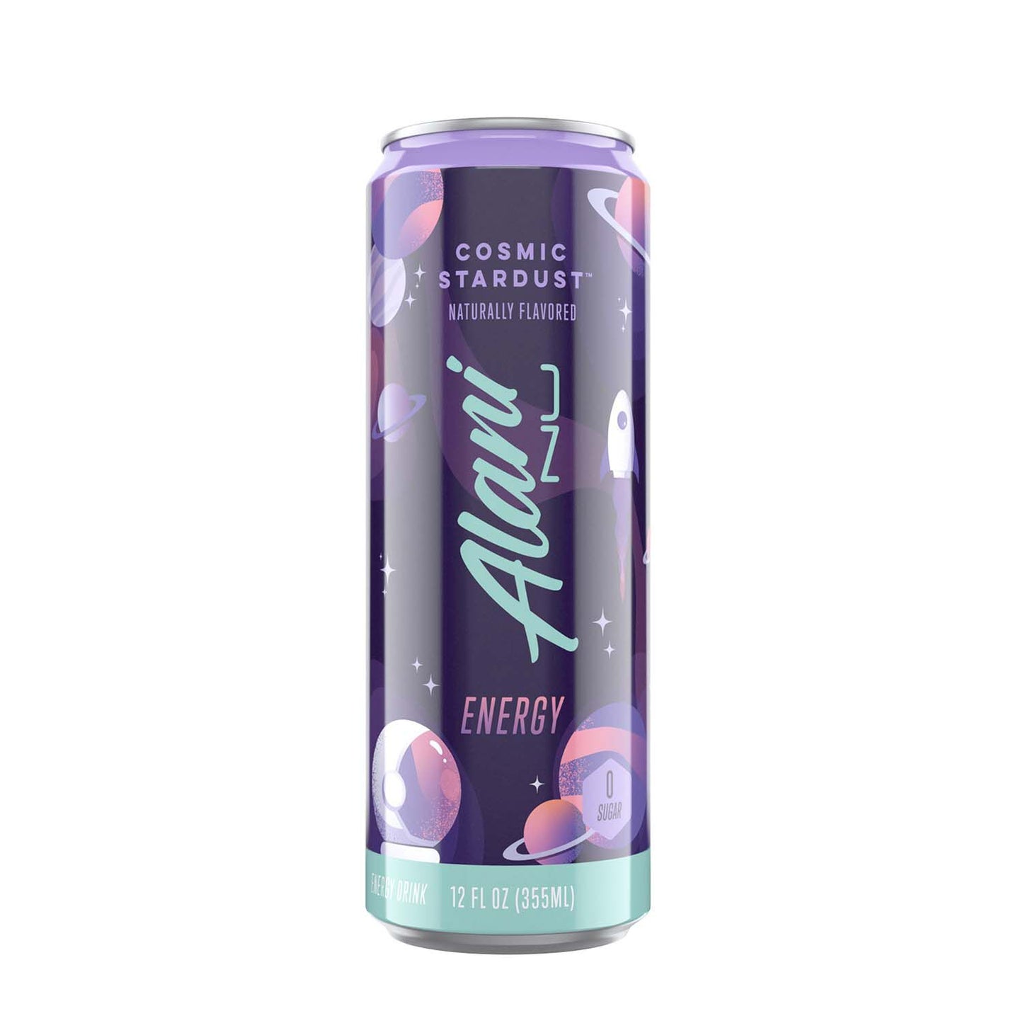 Alani Energy Drink- Cosmic Stardust (12 Drinks, 12 Fl. Oz. Each)