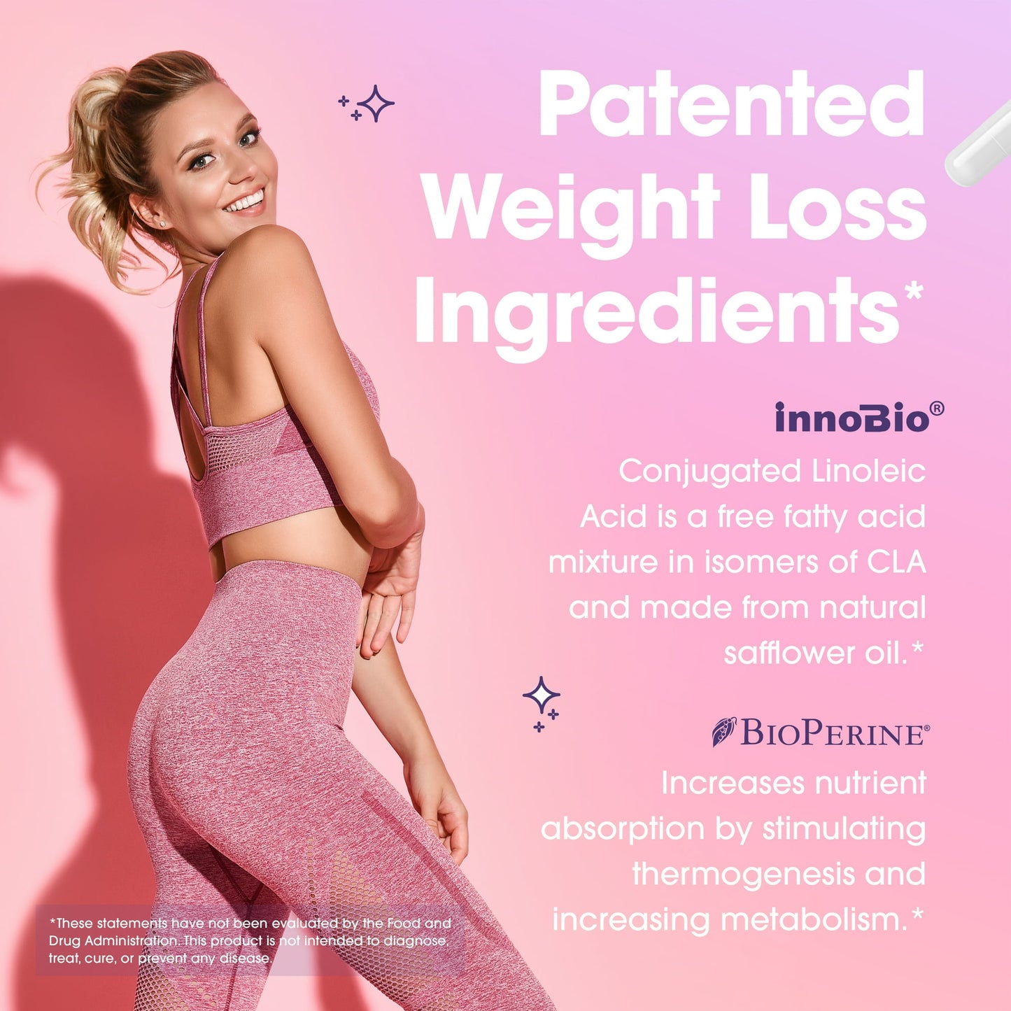Obvi Collagenic Burn for Weight Loss |Collagen Peptides Infused Thermogenic Burner|120 Capsules