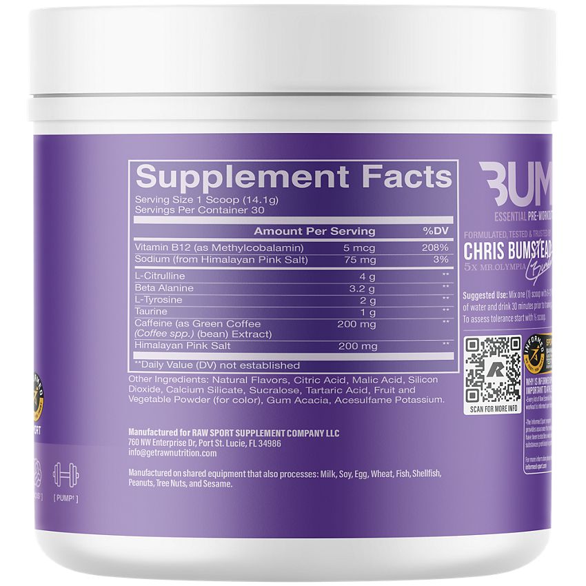raw essential pre workout-raw essential pre workout review-raw cbum essential pre workout