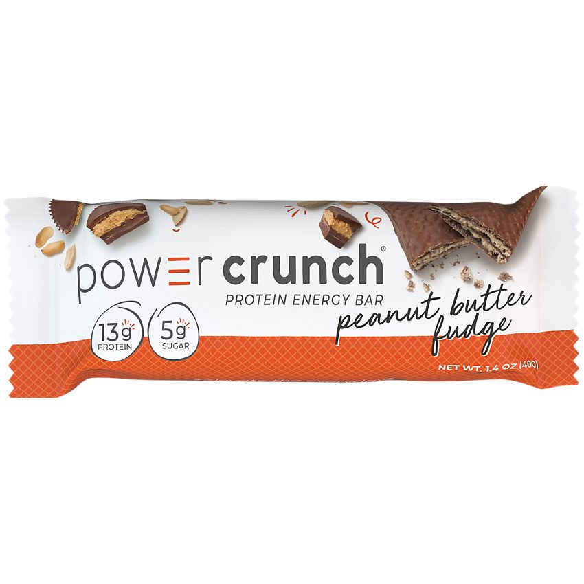 BioNutritional Research Group | Power Crunch Protein Energy Bar Original - Peanut Butter Fudge (12 Bars)