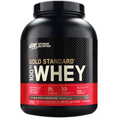 Optimum Nutrition - GOLD STANDARD 100% WHEY Protein Powder – Double Rich Chocolate