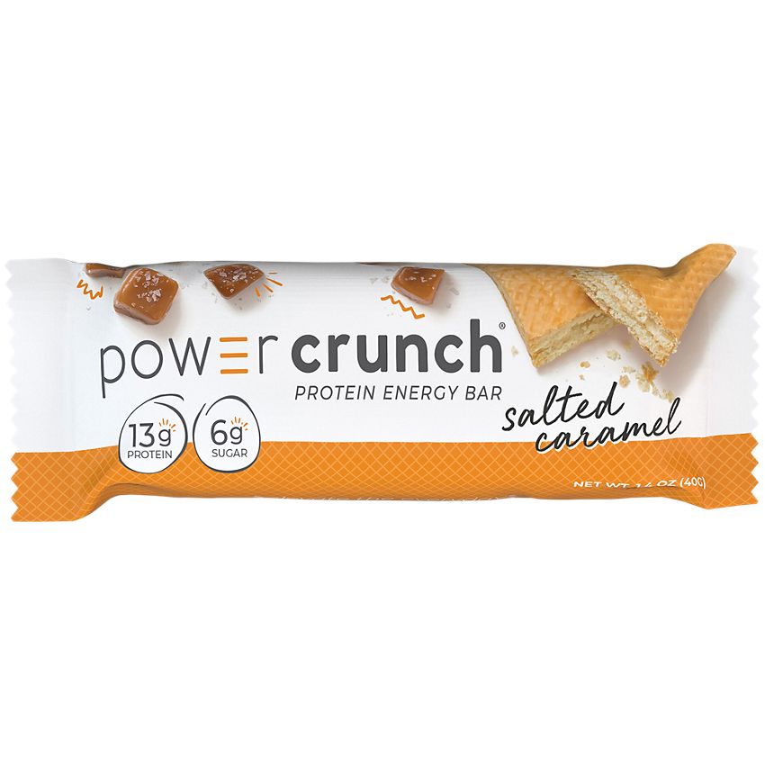 BioNutritional Research Group | Power Crunch Protein Energy Bar Original - Salted Caramel (12 Bars)