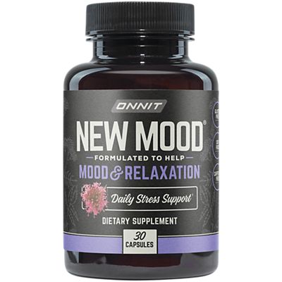 Onnit Labs New Mood|Daily Stress Support with 5-HTP & L-Tryptophan (30 Capsules)