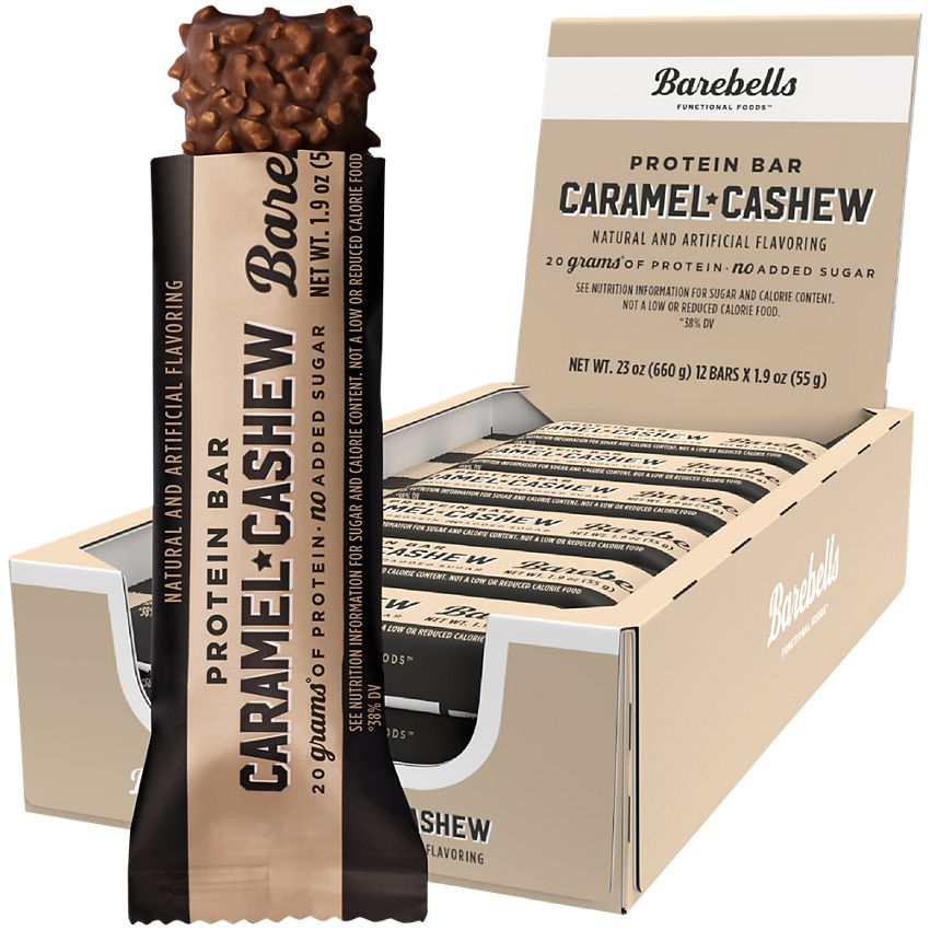 Barebells-Protein Bar-Caramel Cashew (12 Bars)