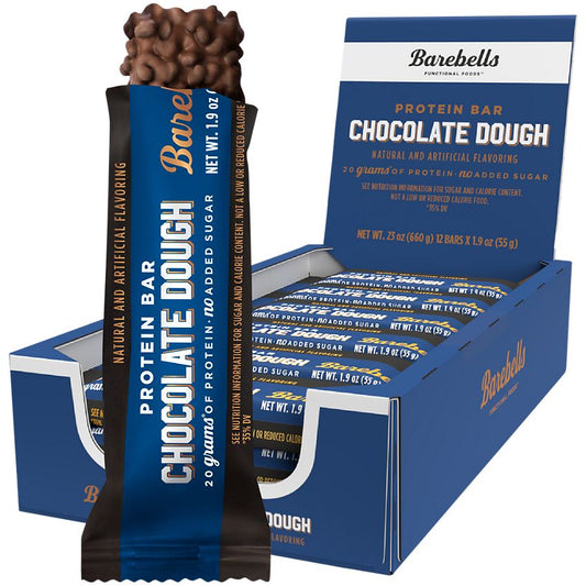 Barebells|Protein Bar-Chocolate Dough (12 Bars)