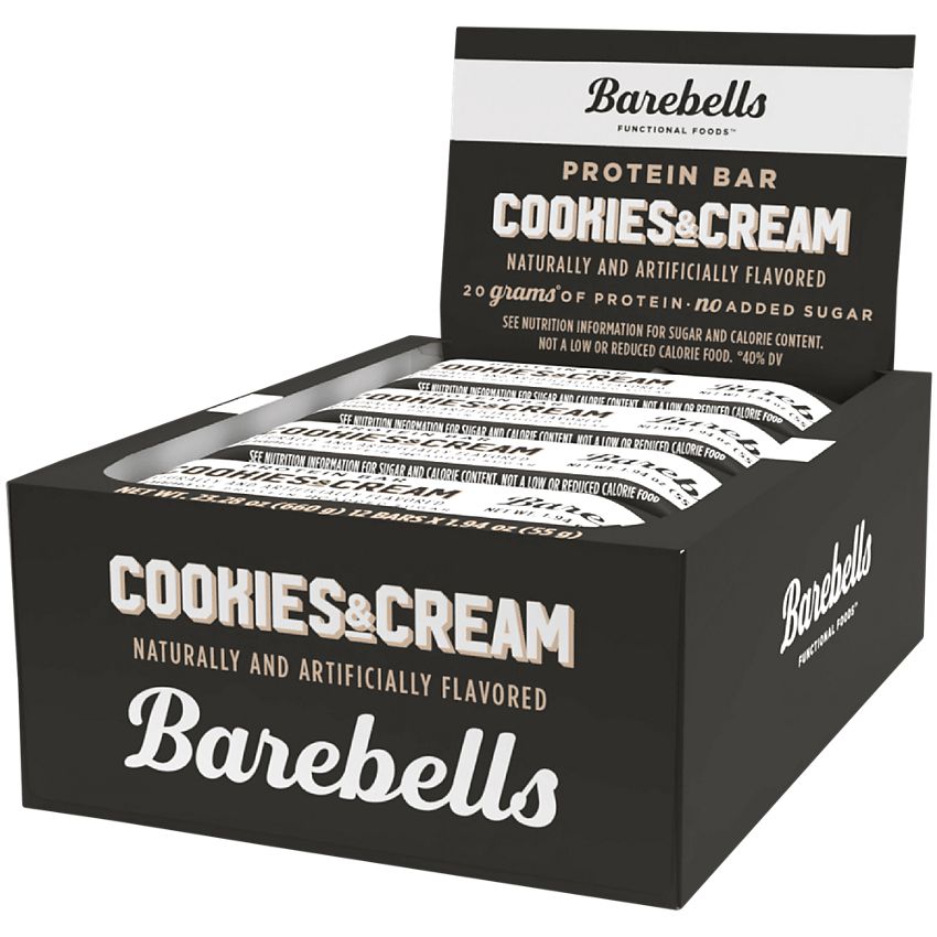 Barebells|Protein Bar|Cookies and Cream (12 Bars)