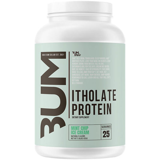 RAW CBUM Series Itholate Protein Powder|Mint Chip Ice Cream-(1.8 lbs./25 Servings)