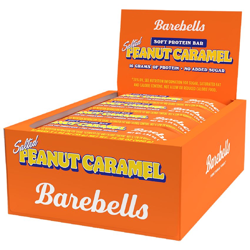 Barebells-Soft Protein Bar - Salted Peanut Caramel (12 Bars)