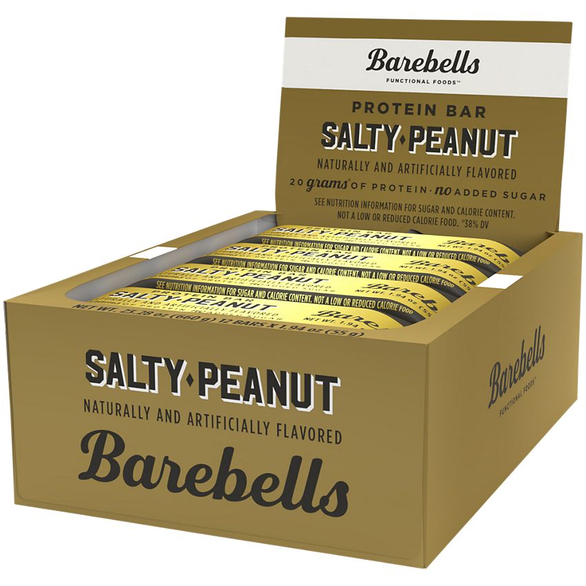 Barebells|Protein Bar - Salty Peanut (12 Bars)