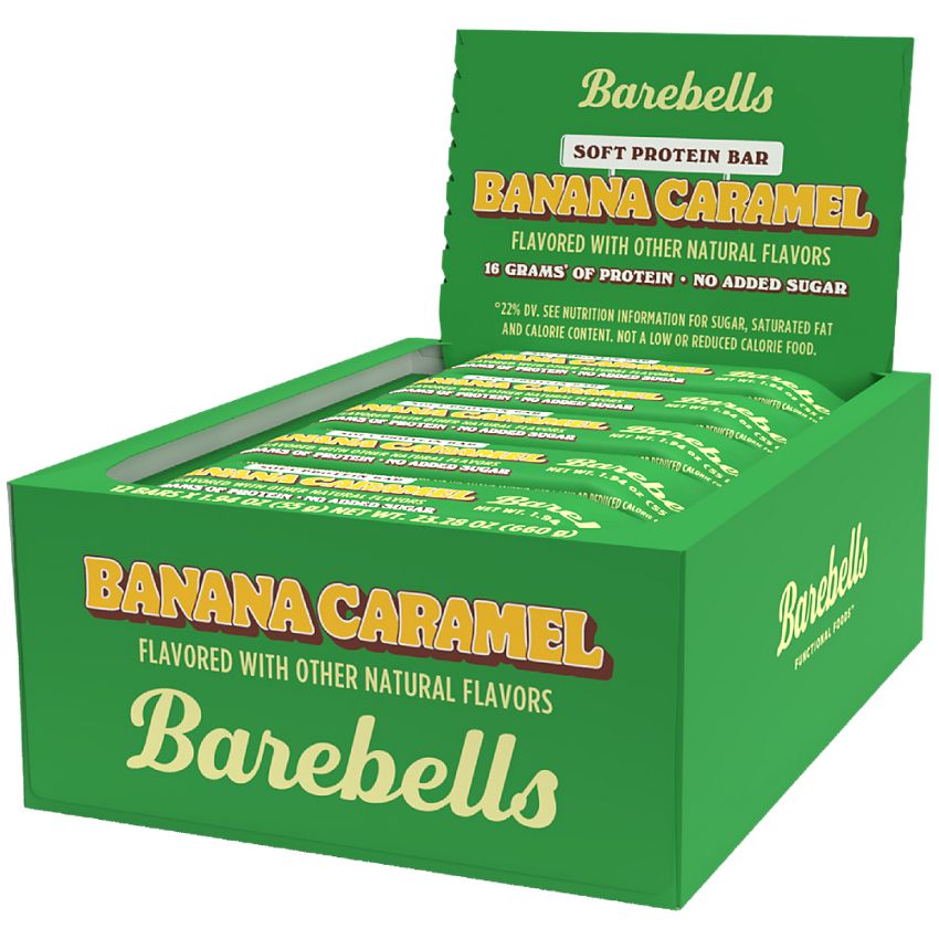 Barebells Soft Protein Bar - Banana Caramel (12 Bars)