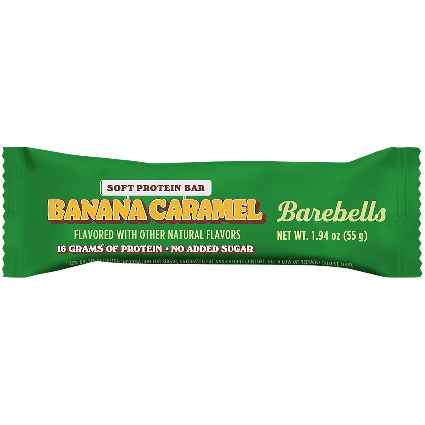 Barebells Soft Protein Bar - Banana Caramel (12 Bars)