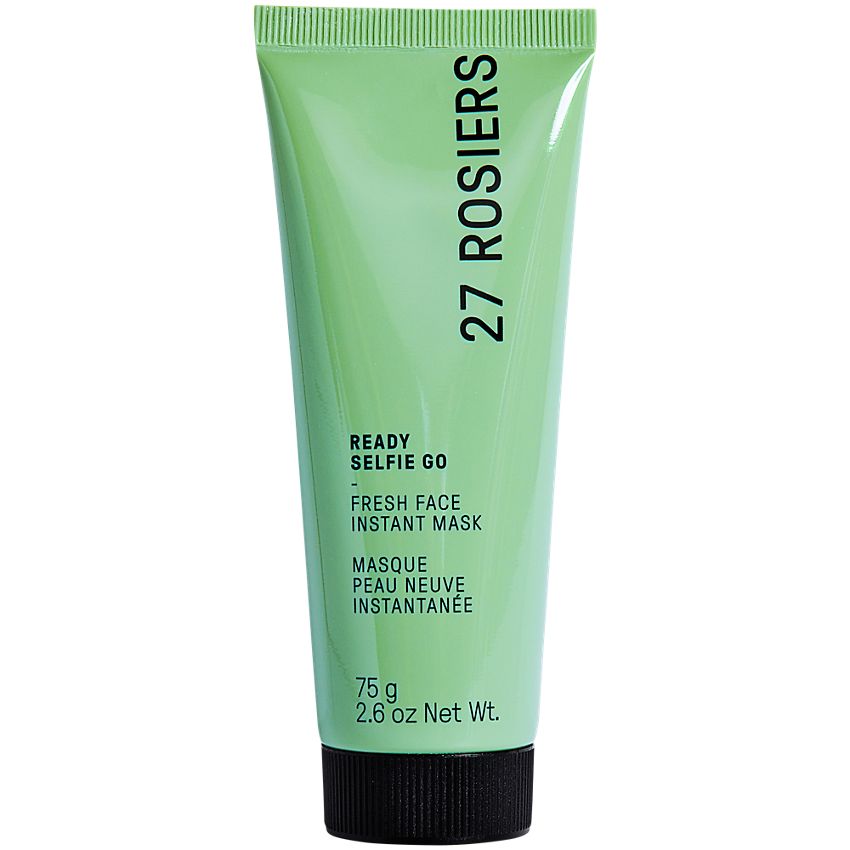 27 Rosiers|Ready Selfie Go Holistic Beauty|Instant Face Mask|Reduces Large Pores, and Evens Skin Tone and Texture (2.6 Ounces)