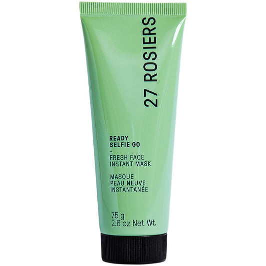 27 Rosiers|Ready Selfie Go Holistic Beauty|Instant Face Mask|Reduces Large Pores, and Evens Skin Tone and Texture (2.6 Ounces)