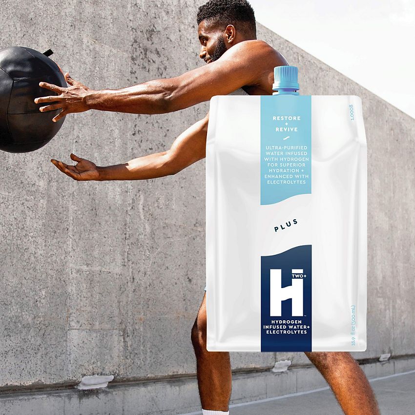 HTWO Hydrogen Water | Hydrogen Infused Flavored Water Plus - No Sugar, Caffeine, or Additives(12 Count)