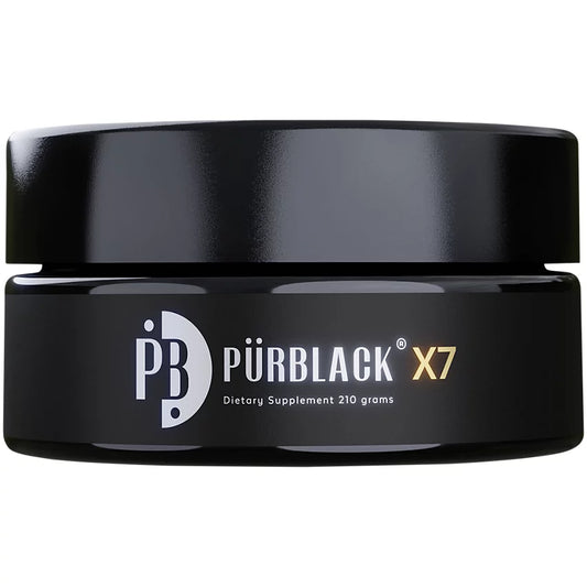 PurBlack True Gold Shilajit Live Resin X7 - High Efficacy Shilajit (210 Grams / 420 Servings)