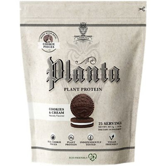 Ambrosia Collective Planta Plant Protein – Cookies and Cream (2.07 lbs./25 Servings)