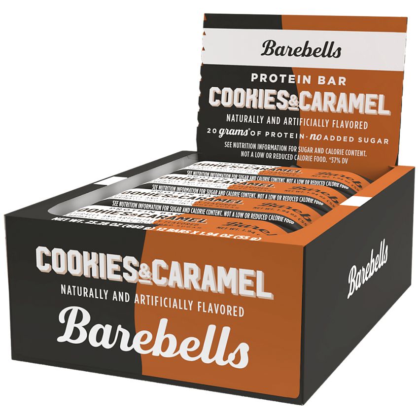 Barebells|Protein Bar-Cookies & Caramel (12 Bars)