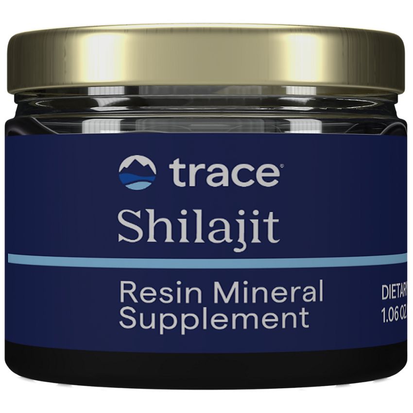 Trace Minerals Research|Shilajit|Resin Mineral with 75% Fulvic Acid|Supports Energy & Stamina in Syrup Form-(30 Grams / 60 Servings)