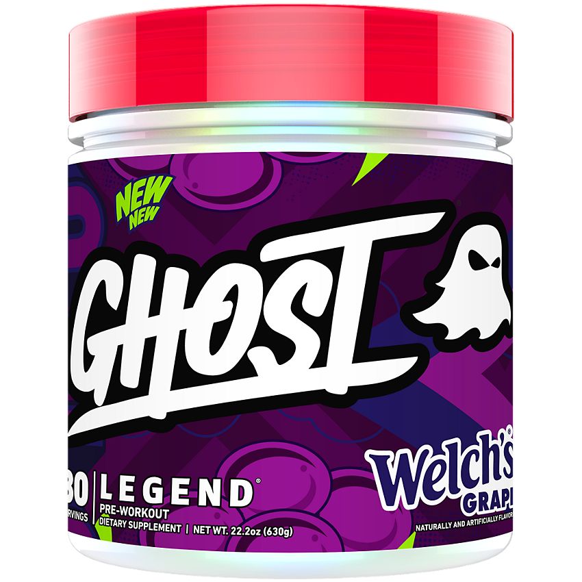 GHOST Legend V4 Pre-Workout - Welch's Grape (22.2 Oz. / 30 Servings)