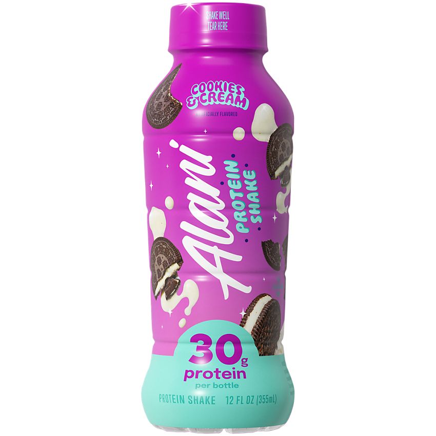 Alani Nu Protein Shake|Cookies & Cream | (12 Fl Oz. / 12 Drinks)