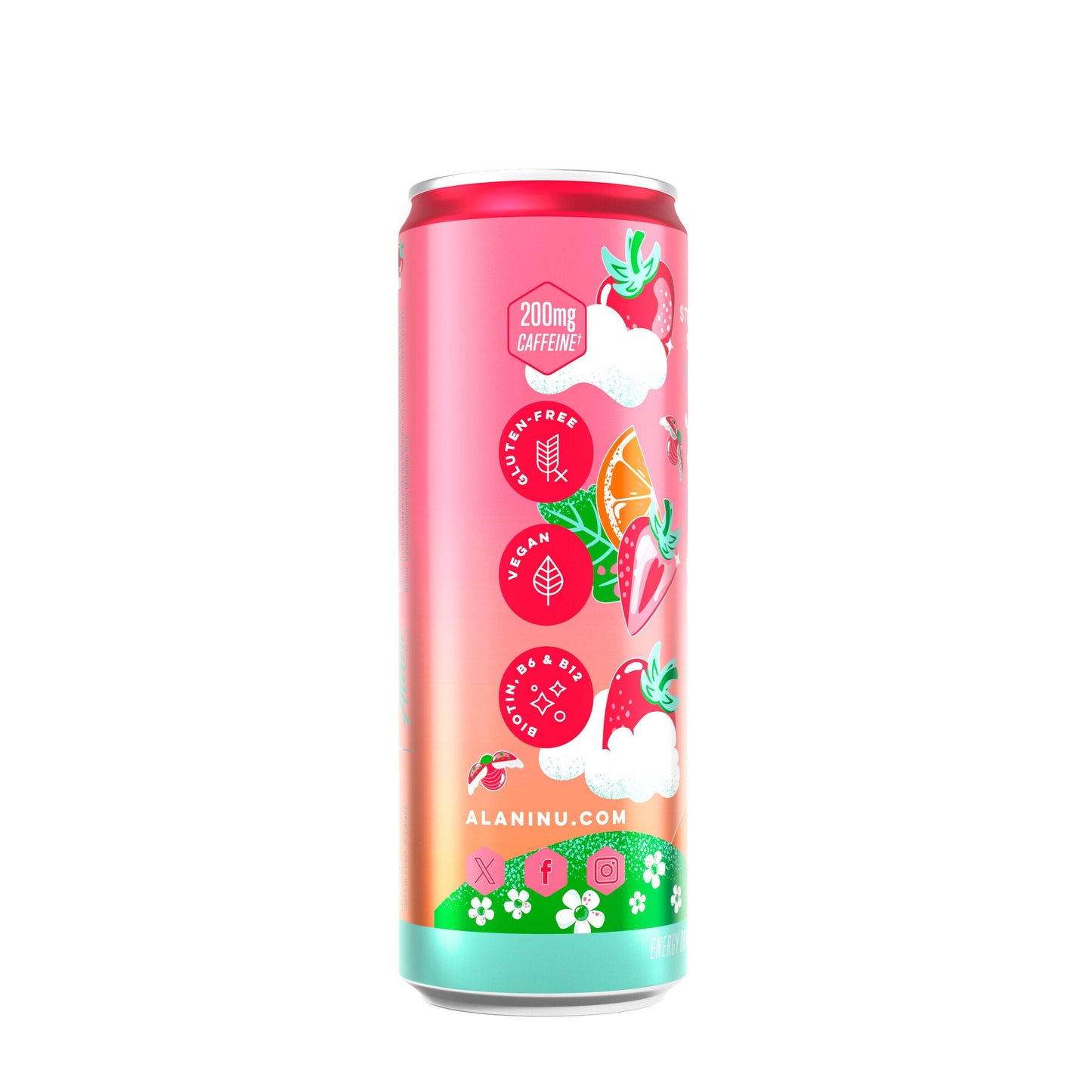 Alani Nu Energy Drink - Strawberry Sunrise (12 Drinks , 12 Fl Oz. Each)