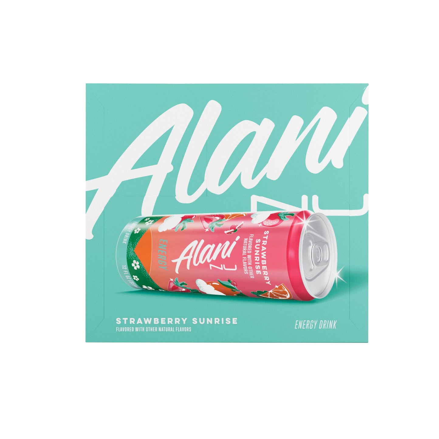 Alani Nu Energy Drink - Strawberry Sunrise (12 Drinks , 12 Fl Oz. Each)