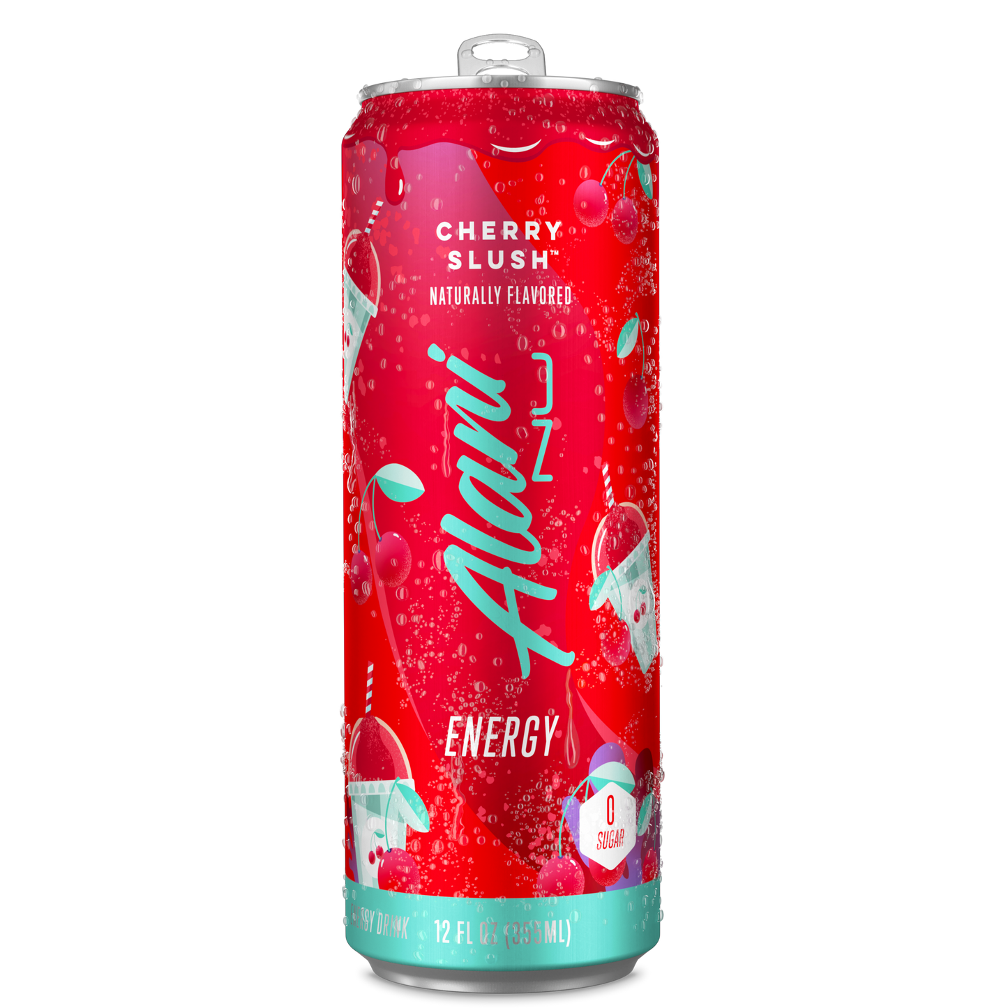 Alani Nu Energy Drink-Cherry Slush (24 Drinks, 12 Fl. Oz. Each)