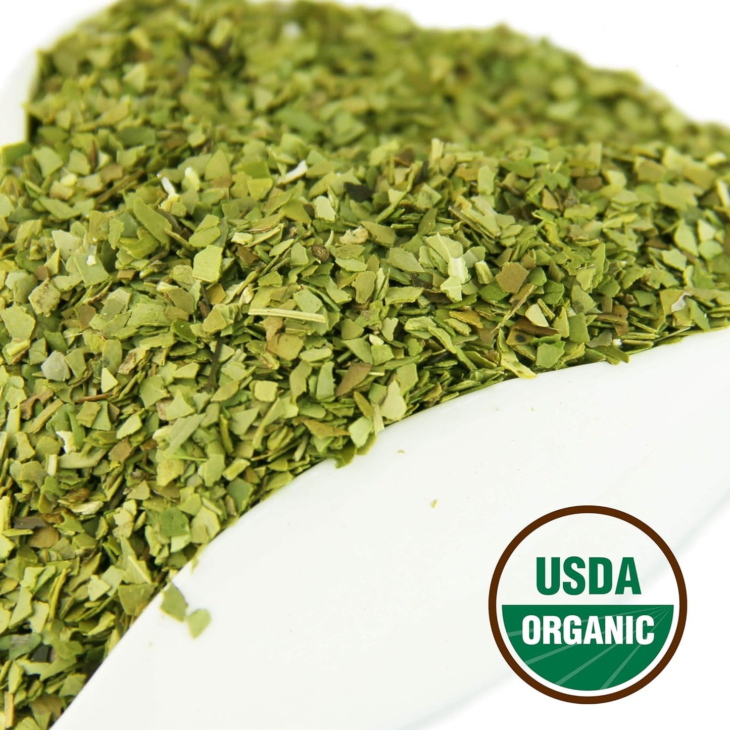 Organic Yerba Mate Tea 1LB - High Caffeine, Dust-Free, Super-Green, Brazilian Grown