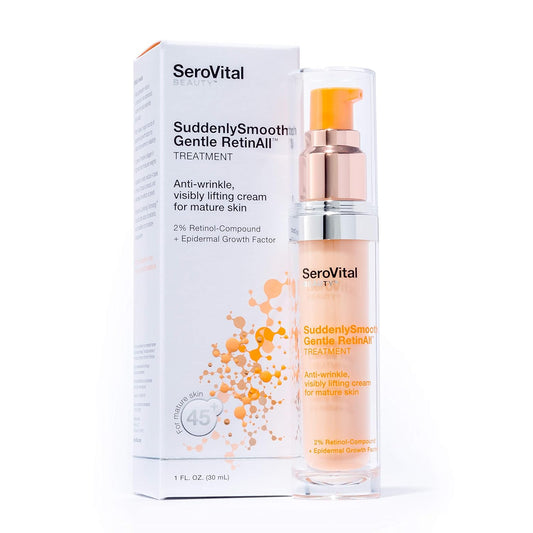 SanMedica SeroVital SuddenlySmooth RetinAll Treatment - 2% Retinol-Compound Anti-Wrinkle Cream