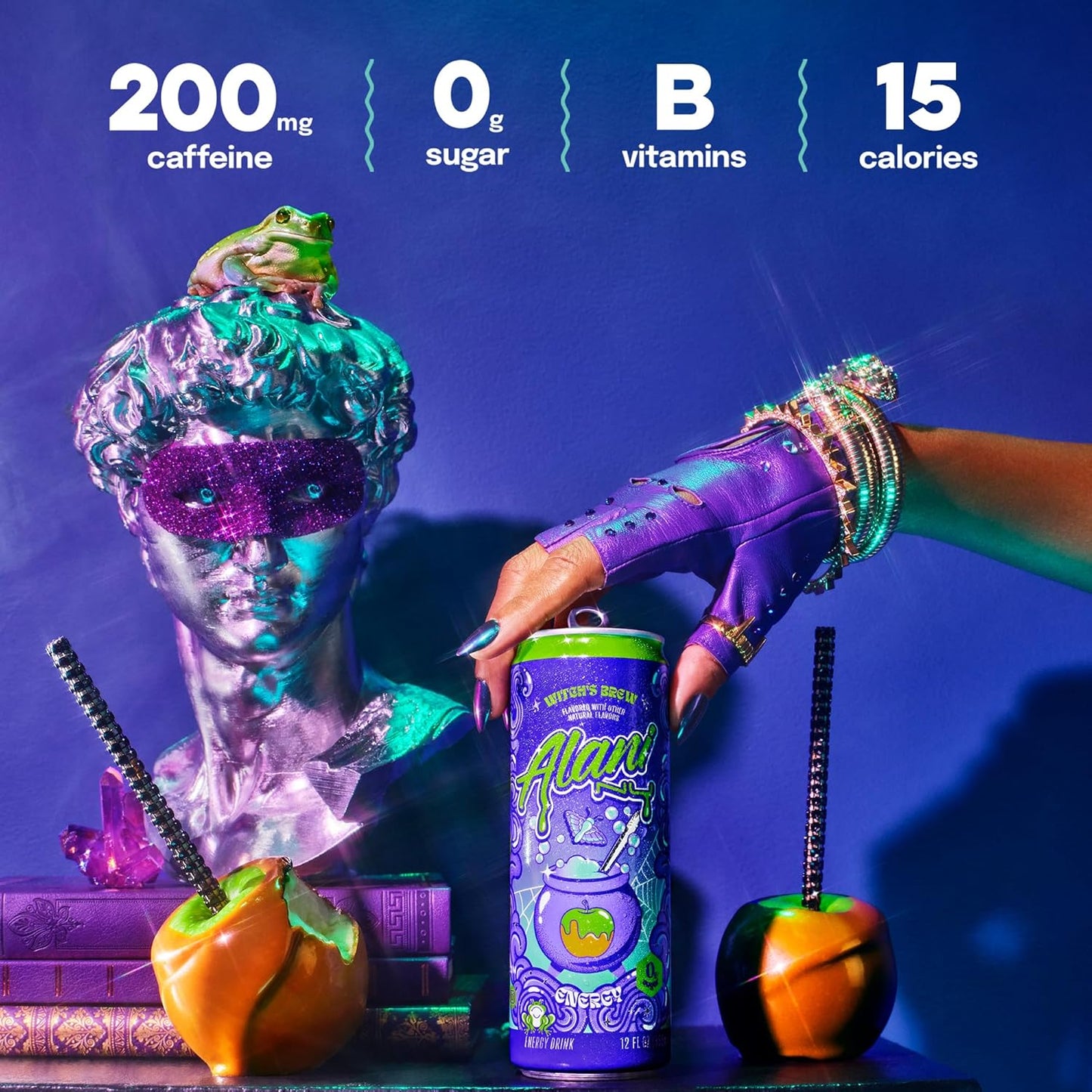 Alani Nu Energy Drink - Witch's Brew (12 Drinks, 12 Fl. Oz. Each)