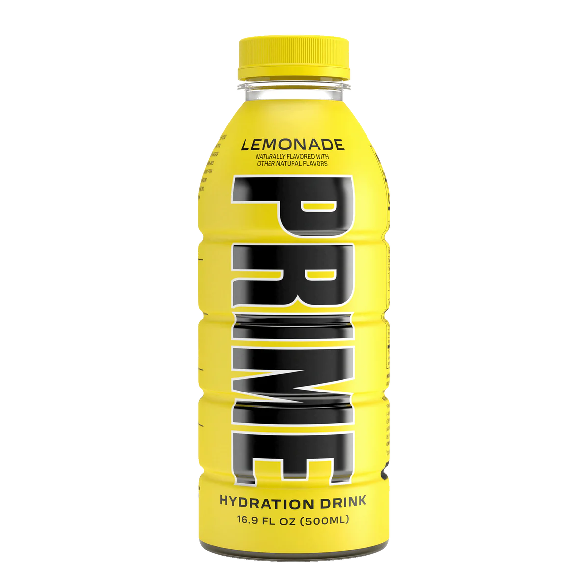 PRIME Hydration LEMONADE | Sports Drinks | Electrolyte Enhanced for Ultimate Hydration | 250mg BCAAs | B Vitamins | Antioxidants | 2g Of Sugar | 16.9 Fluid Ounce | 12 Pack