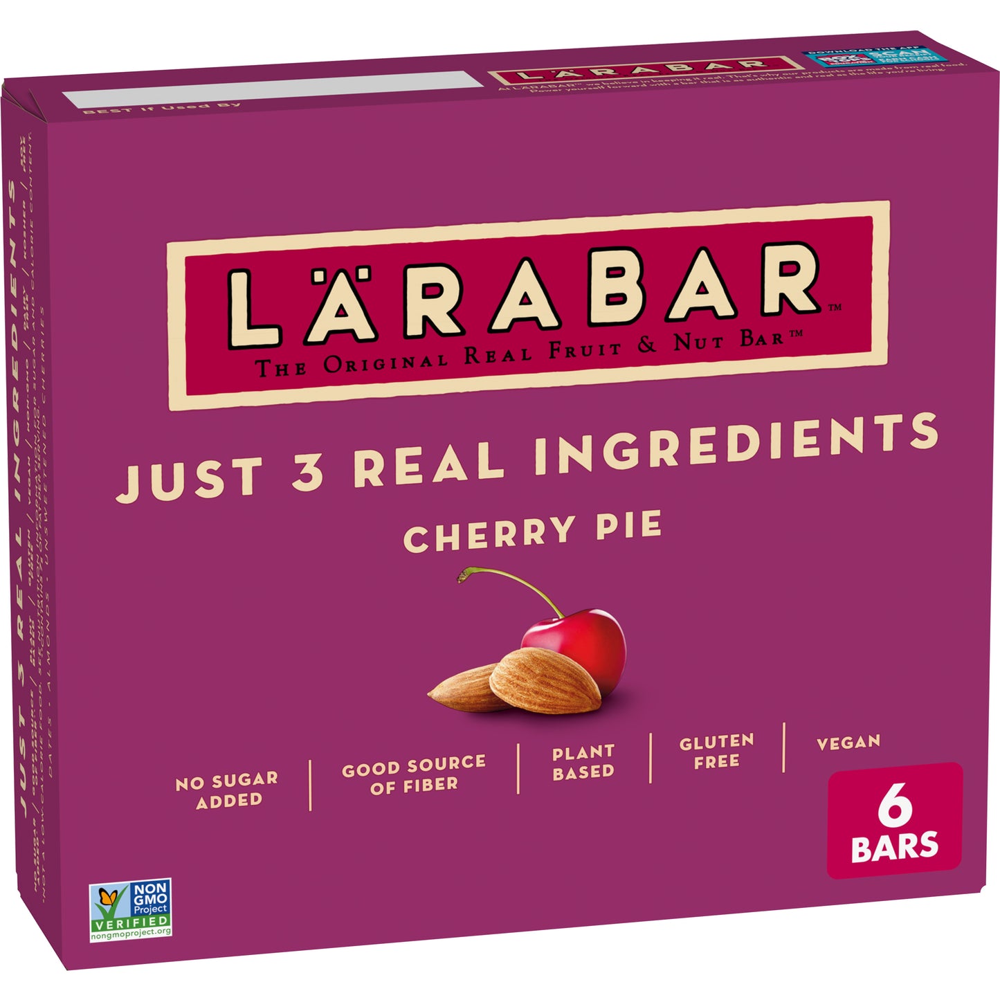 Larabar Cherry Pie|Gluten Free Vegan Fruit & Nut Bars, 1.7 oz bars(Pack of 6)