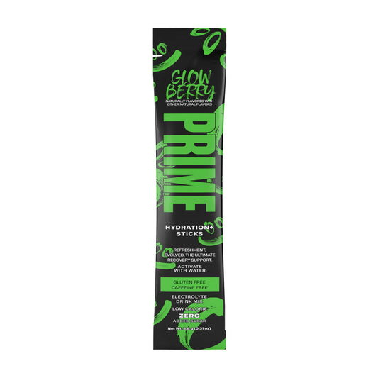 Prime Hydration Drink Mix - Glowberry (6 On The Go Sticks)