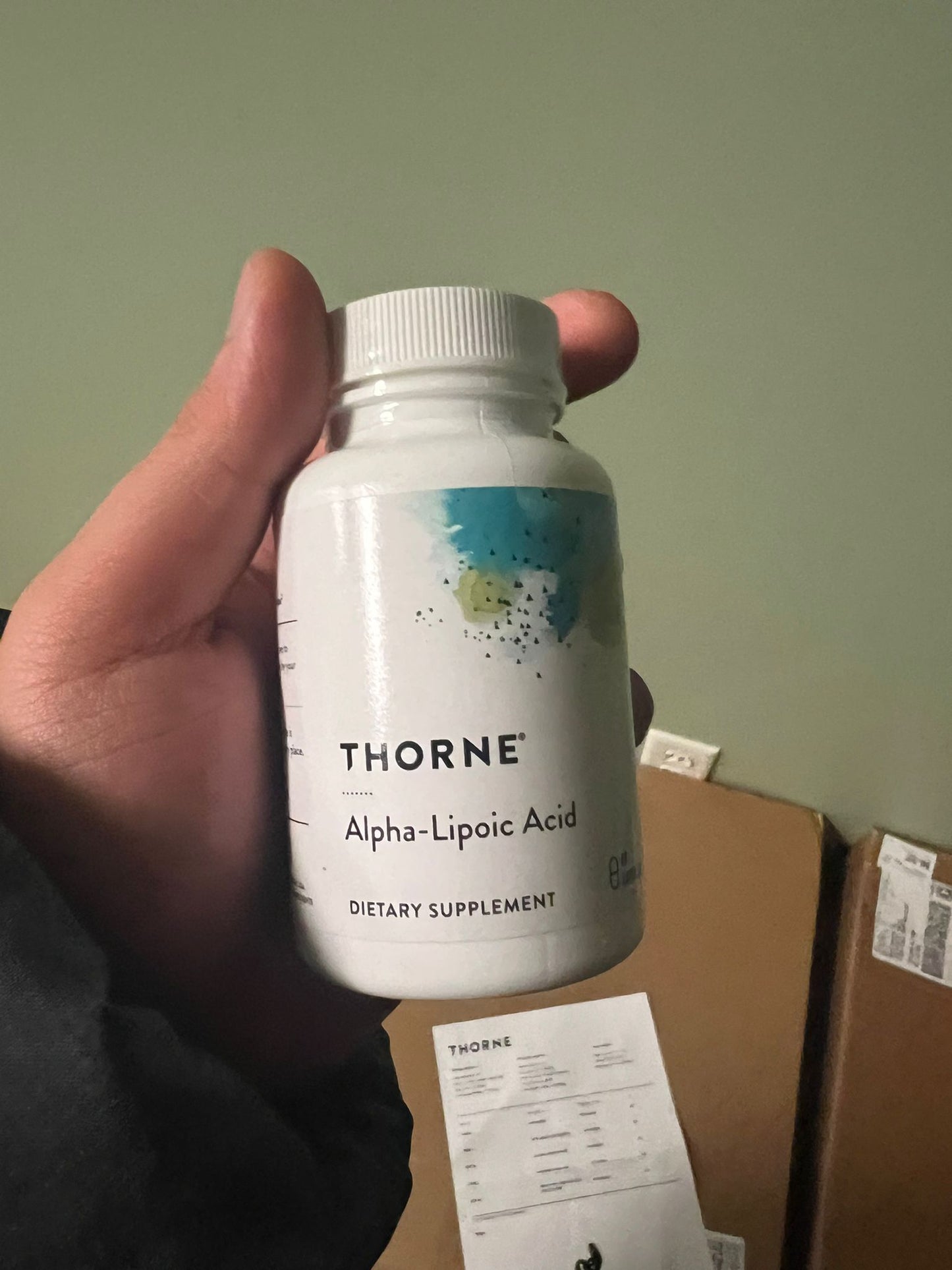 THORNE Alpha Lipoic Acid|300 mg|Supplement Liver Detox|Antioxidant Support|Nerve Health and Mental Sharpness|60 Capsules