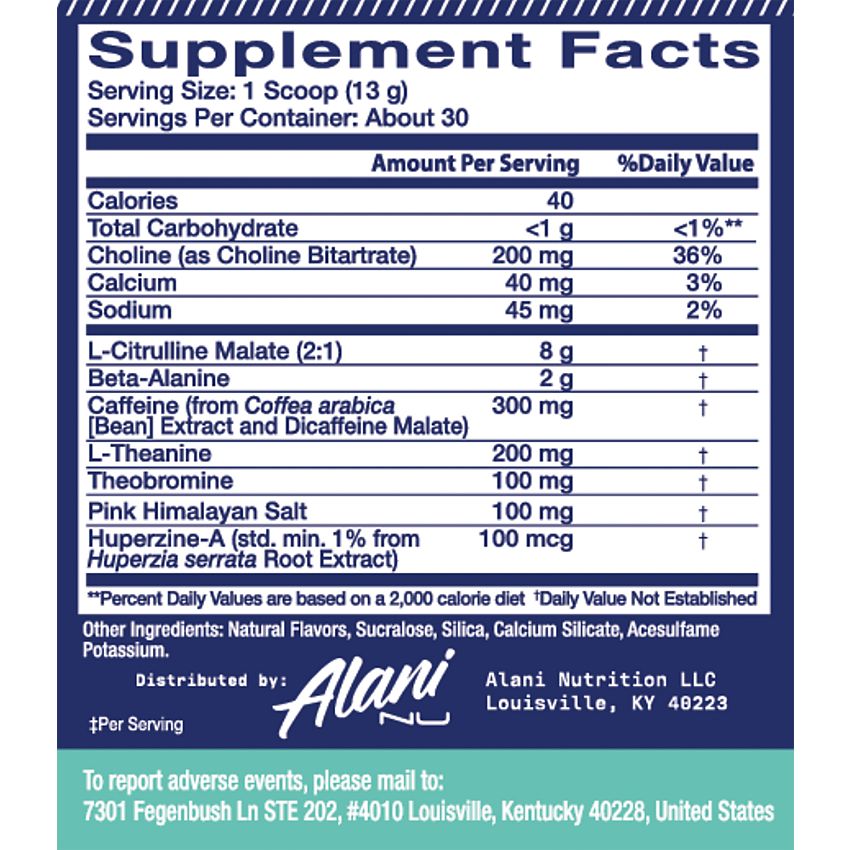 alani nu pre workout reviews​-alani nu witches brew pre workout​-is alani nu pre workout good​