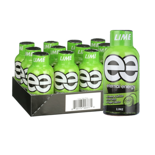 Eternal Energy|Eternal Energy Shot|Lime, 1.93 oz-12 Count