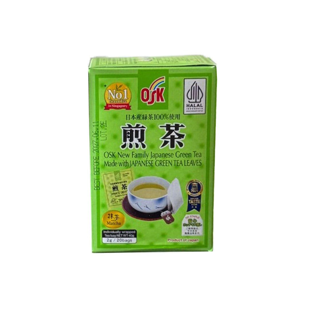 Premium Japanese Green Tea Bags with Chlorella – 100% Japan Imported, No Sugar, Award-Winning Healthy Detox Tea, Individually Packed