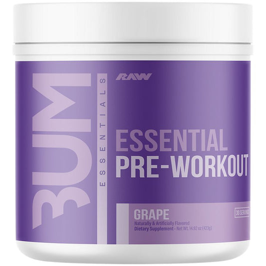 raw essential pre workout​-raw essential pre workout review-raw cbum essential pre workout